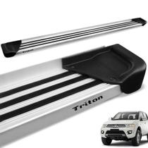 Estribo Lateral L200 Triton 2008 a 2018 Aluminio Natural A1 Estribo Lateral L200 Triton 2008 a 2018 Aluminio Natural A1