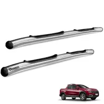 Estribo Lateral Oval Fiat Toro 2016 a 2022 Aço Carbono Cromado