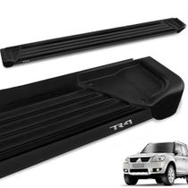 Estribo Lateral Pajero Tr4 2002 a 2015 Aluminio Preto A1 Estribo Lateral Pajero Tr4 2002 a 2015 Aluminio Preto A1