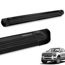 Estribo Lateral Ranger 2013 a 2026 Aluminio Preto Track Estribo Lateral Ranger 2013 a 2026 Aluminio Preto Track