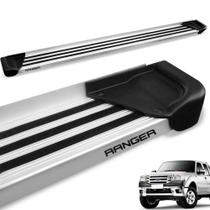 Estribo Lateral Ranger CD 1998 a 2012 Aluminio Natural A1
