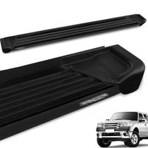 Estribo Lateral Ranger CD 1998 a 2012 Aluminio Preto A1