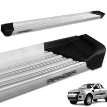Estribo Lateral Ranger CS 2013 a 2022 Aluminio Natural A3 Estribo Lateral Ranger CS 2013 a 2022 Aluminio Natural A3