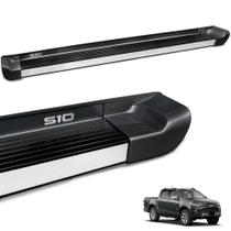 Estribo Lateral S10 CD 2012 a 2023 Cinza Topazio Personalizado