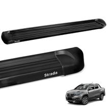 Estribo Lateral Strada 2021 CD CS Alumínio Preto