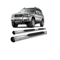 Estribo Lateral Tr4 Oval Oblongo Cromado Pajero Tr-4 Estribo Lateral Tr4 Oval Oblongo Cromado Pajero Tr-4