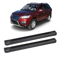 Estribo Lifan X60 2013 2014 2015 2016 Aluminio Preto