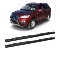 Estribo Lifan X60 2013 a 2016 Preto Oblongo