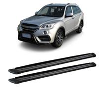 Estribo Lifan X60 2017 a 2020 Preto Aluminio Slim