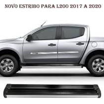 Estribo Modelo propria Preto Para a L200 2017 a 2020