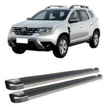 Estribo New Duster 2021 2022 2023 2024 Prata Estribo New Duster 2021 2022 2023 2024 Prata