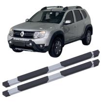Estribo New Duster 2024 Tubular Extreme Prata Estribo New Duster 2024 Tubular Extreme Prata