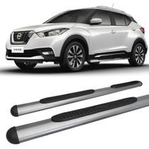 Estribo Nissan Kicks Oblongo Oval Grafite Estribo Nissan Kicks Oblongo Oval Grafite