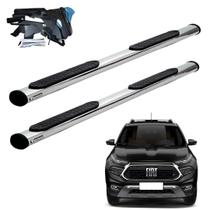 Estribo oblongo cromado fiat toro 2016 a 2026