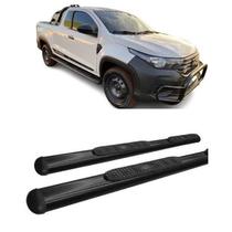 Estribo oval preto strada nova