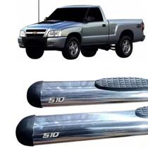 Estribo Oval S10 S-10 1995 A 2011 Cabine Simples Cromado