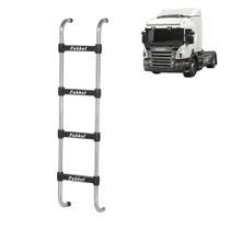 Estribo p Scania P94/310/340/360 até 2018 4 Degraus Cromado Estribo p Scania P94/310/340/360 até 2018 4 Degraus Cromado