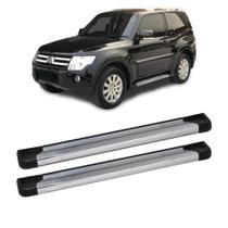 Estribo Pajero Full 2 Portas 2008 em diante Alumínio Estribo Pajero Full 2 Portas 2008 em diante Alumínio