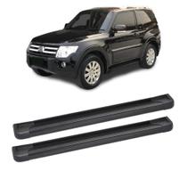 Estribo Pajero Full 2 Portas 2008 em diante Preto Estribo Pajero Full 2 Portas 2008 em diante Preto