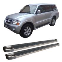 Estribo Pajero Full 2012 2013 2014 2015 2016 2017 2018 Prata