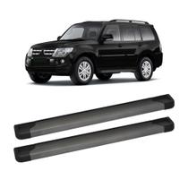 Estribo Pajero Full 4 Portas 2008 em diante Grafite Estribo Pajero Full 4 Portas 2008 em diante Grafite