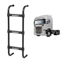 Estribo para Scania P/G NTG 2019 2020 2021 - 3 Degraus Preto