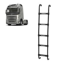 Estribo para Volvo FH 2019 2020 Globetrotter 5 Degraus Preto Estribo para Volvo FH 2019 2020 Globetrotter 5 Degraus Preto