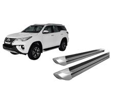 Estribo Personalizado Ponteira Prata SW4 2016 2020