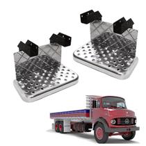 Estribo Pisar Duplo MB 1113 2213, 1969 a 1988 Tipo Escada