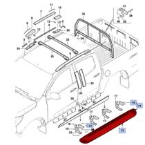 Estribo Plataforma Degrau Lado Direito Pecas Genuinas Gm Chevrolet S10 2012 A 2022 52141723