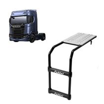 Estribo Plataforma para Tanque Scania NTG R/S/P/G 2021 Preto Estribo Plataforma para Tanque Scania NTG R/S/P/G 2021 Preto