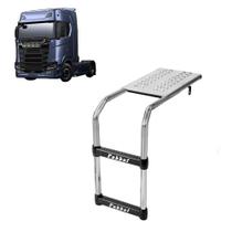 Estribo Plataforma Tanque Arla p SC NTG P/G/R/S 2019 Cromado Estribo Plataforma Tanque Arla p SC NTG P/G/R/S 2019 Cromado