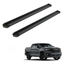 Estribo Ram Rampage 2024 G3 Alumínio Preto Estribo Ram Rampage 2024 G3 Alumínio Preto
