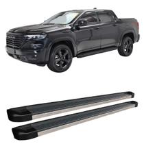 Estribo RAMPAGE 2023 a 2024 Preto Fosco Estribo RAMPAGE 2023 a 2024 Preto Fosco