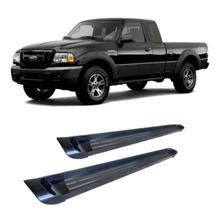 Estribo Ranger 1995 a 2012 Chapa Aluminio Preto C S Estribo Ranger 1995 a 2012 Chapa Aluminio Preto C S