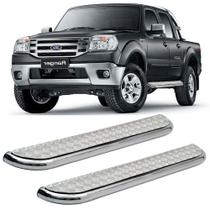 Estribo ranger 1998 1999 2000 a 2012 cabine dupla cromado