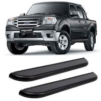 Estribo Ranger 1998 1999 2000 Preto Plataforma Cabine Dupla