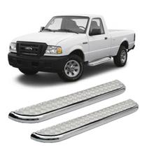 Estribo Ranger 2009 2010 2011 Cromado Plataforma Cab Simples