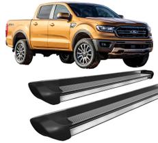 Estribo Ranger 2013 a 2020 Personalizado Preto Fosco C D Estribo Ranger 2013 a 2020 Personalizado Preto Fosco C D