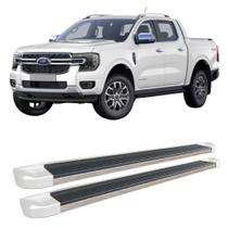 Estribo Ranger Cabine Dupla 2024 Branco Estribo Ranger Cabine Dupla 2024 Branco