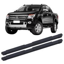 Estribo Ranger CD 2013 a 2024 Tubular Extreme Preto Estribo Ranger CD 2013 a 2024 Tubular Extreme Preto