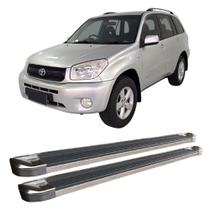 Estribo RAV4 2005 a 2012 Prata Estribo RAV4 2005 a 2012 Prata