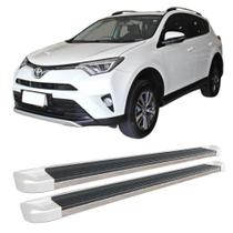 Estribo RAV4 2017 2018 2019 Branco Estribo RAV4 2017 2018 2019 Branco