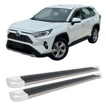 Estribo RAV4 2020 a 2024 Branco