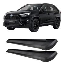 Estribo RAV4 2020 a 2024 Preto Estribo RAV4 2020 a 2024 Preto