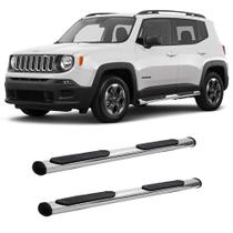 Estribo Renegade 2015 2016 2017 2018 2019 2020 Cromo Oblongo Estribo Renegade 2015 2016 2017 2018 2019 2020 Cromo Oblongo