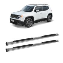 Estribo Renegade 2015 a 2020 Cromo Estribo Renegade 2015 a 2020 Cromo