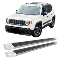 Estribo Renegade 2015 a 2024 Branco Estribo Renegade 2015 a 2024 Branco