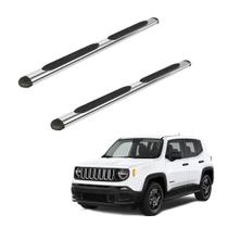 Estribo Renegade 2020 2021 2022 Oval Cromado Estribo Renegade 2020 2021 2022 Oval Cromado