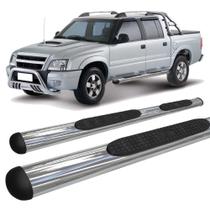 Estribo S10 1995 a 2011 Oval Oblongo Cromado C D